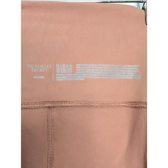 Lot Of 2 Victoria Secret Incredible Essential Leggings Size 6 - Pink & Brown - Picture 8 of 8